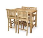 Teak Pub Dining Set for 4 -6, from Goldenteak