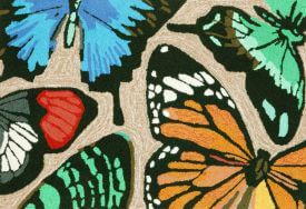 Butterfly Outdoor Rug