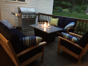 Teak Deep Seating Set Customer Photo - Goldenteak