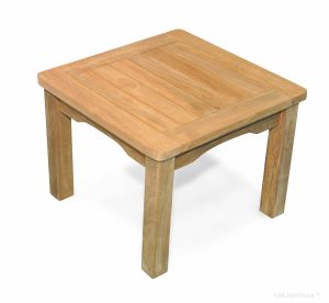 Teak Side End  Table - Mission Style