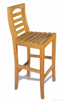 Portsmouth Teak Bar Chair