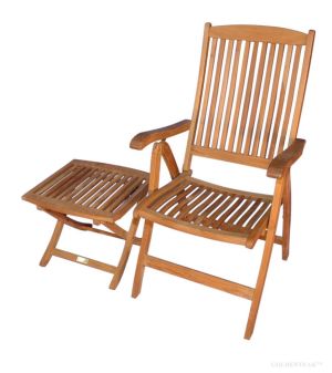 Teak Salisbury Reclining Chair