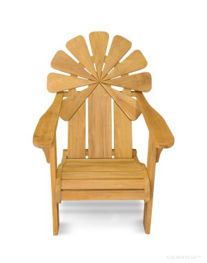 Teak Adirondack Chair - Petals Collection