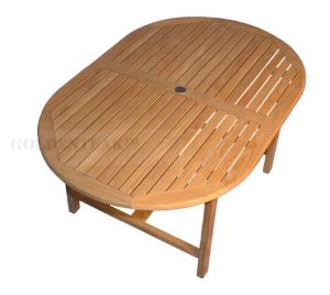 Teak Captiva Oval Table New