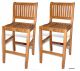 Teak Bar Chair PAIR