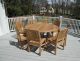 Teak Patio Dining Set for 8 Cust Photo Goldenteak