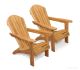 Teak Adirondack Chair PAIR Set, SAVE!!