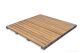 Teak Bath Mat 36 in x 30 in