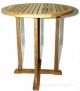 Teak Bar Table Round 36 inch