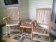 Teak Recliner Salisbury with Teak End Table, WI - customer photo